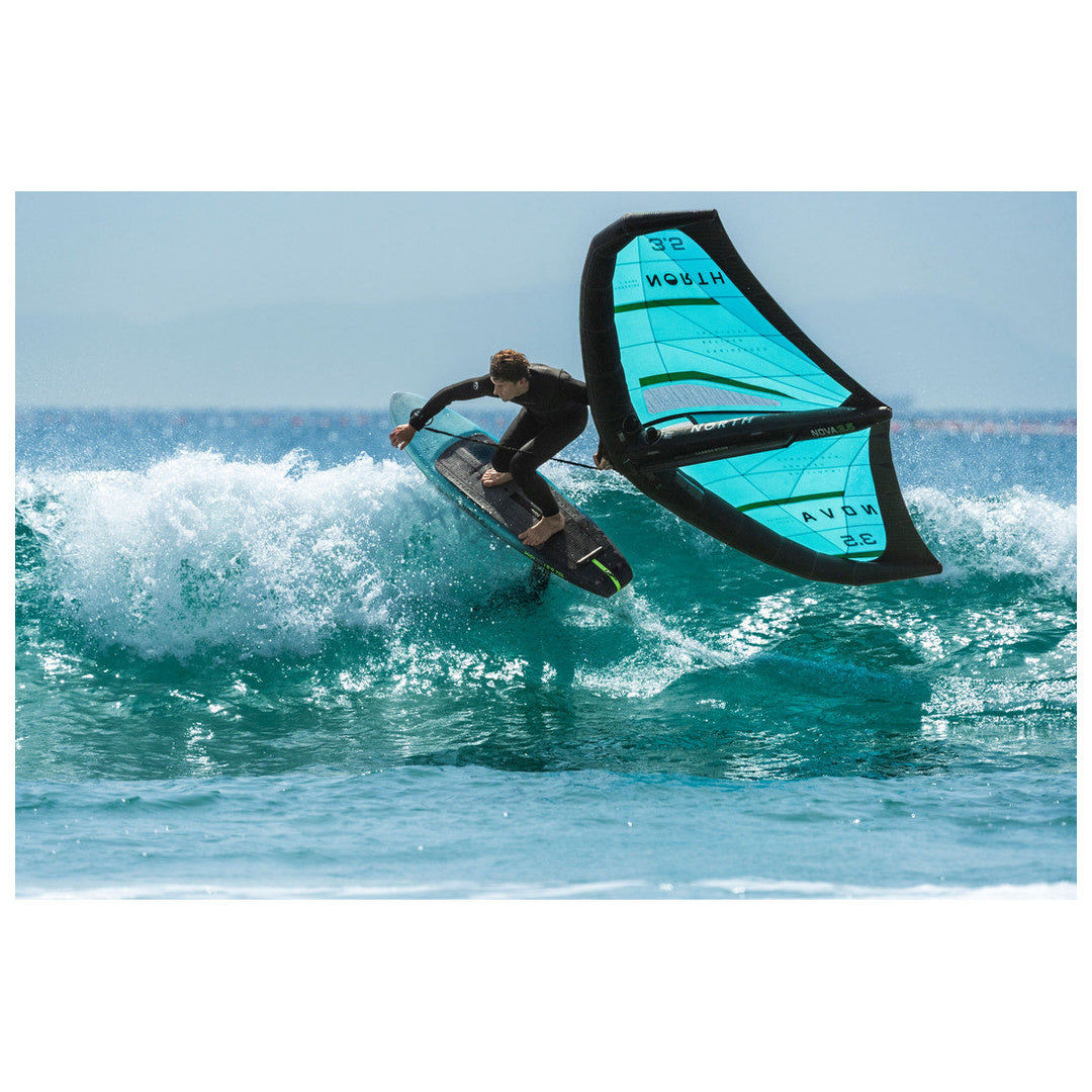 2027 North Midi Pro Foil Board - Ocean Green - image 4