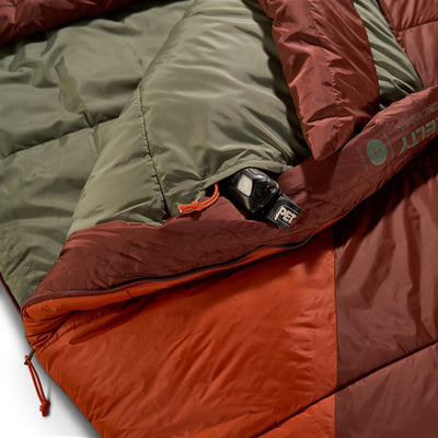 Kelty Cosmic 0°F Synthetic Sleeping Bag – Cold-Weather, 3-Season Camping Bag