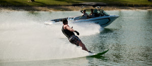 2027 Radar Vapor BOA Waterski Boot - Grey / Carbitex