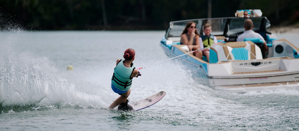 2027 Radar Girl's Total Radar Awesomeness Slalom Waterski - Sea Shell / Lavender