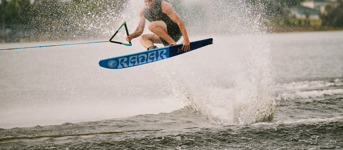 2027 Radar Session Slalom Waterski - Navy / Royal