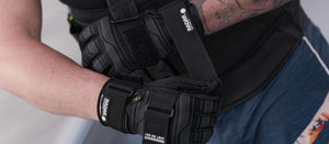 2027 Radar Fuse-K Inside-Out Waterski Glove - Charcoal