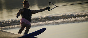 2027 Radar Fuse-A Inside-Out Waterski Glove - Steel