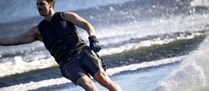 2027 Radar Fuse-A Inside-Out Waterski Glove - Steel