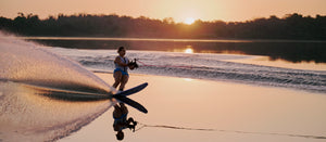 2027 Radar Lyric Alloy Women's Slalom Waterski - Recycled White / Violet