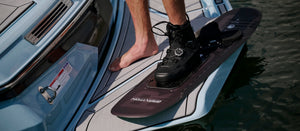 2027 Radar Vapor BOA Waterski Boot - Grey / Carbitex