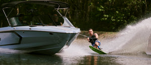 2027 Radar Vapor Lithium Slalom Waterski - Carbon / Black / Neon
