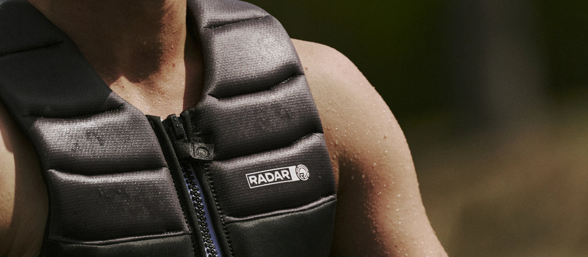 2027 Radar Title CE Impact Vest - Black / Charcoal