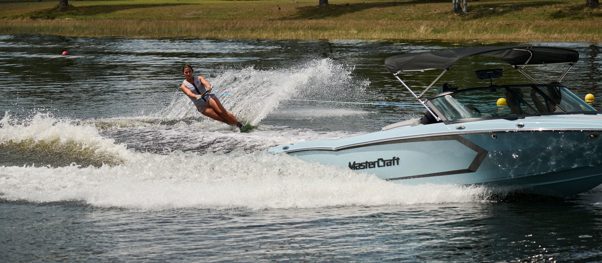 2027 Radar Graviton Trick Waterski - Matte Black / Neon