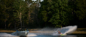 2027 Radar Vapor Lithium Slalom Waterski - Carbon / Black / Neon