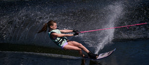2027 Radar Girl's Total Radar Awesomeness Slalom Waterski - Sea Shell / Lavender