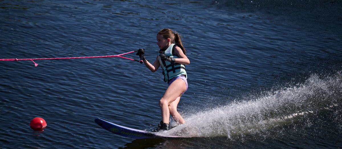 2027 Radar Girl's Total Radar Awesomeness Slalom Waterski - Sea Shell / Lavender
