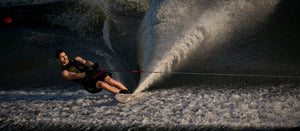 2027 Radar Vapor Graphite Slalom Waterski - Carbon / White