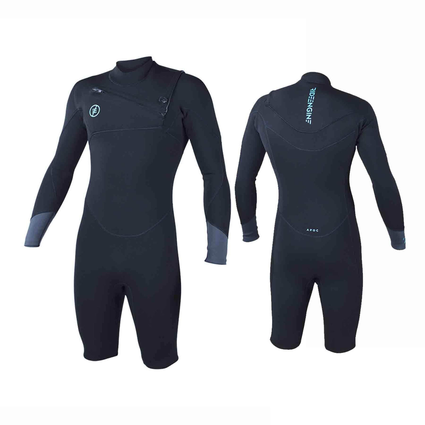 Ride Engine Apoc 2/1mm Men's Longarm Shorty Wetsuit S2AS