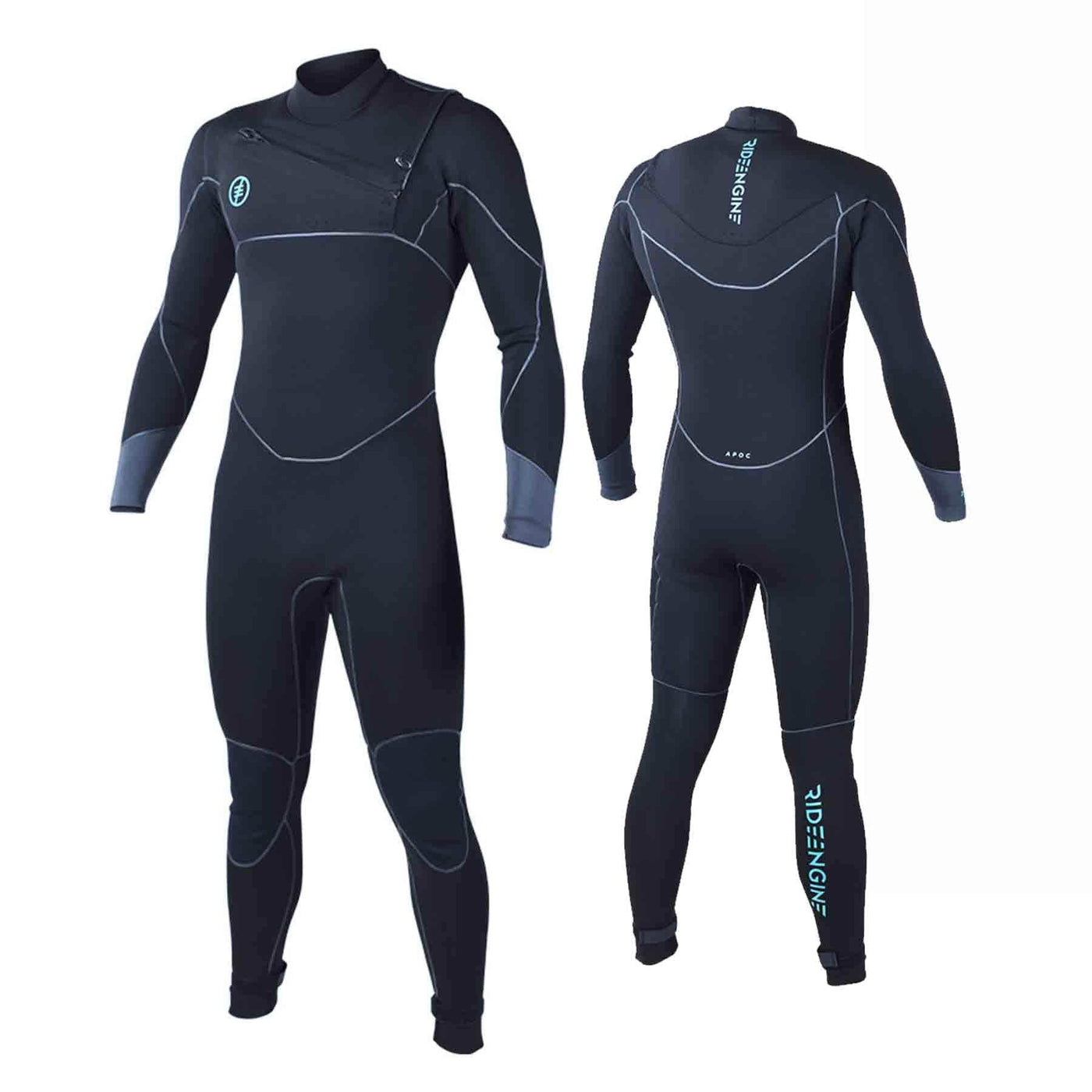 Ride Engine Apoc 5/4mm Hoodless Men's Winter Wetsuit S2AS