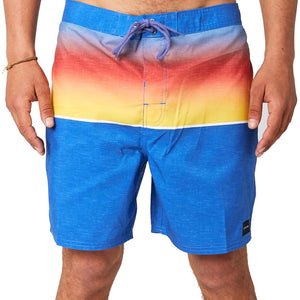 Rip Curl ALLOVER SEMI-ELASTIC RETRO BLUE BOARDSHORT S2AS