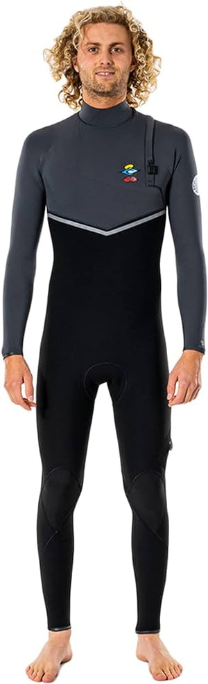 Rip Curl FlashBomb 3/2 Zip Free Wetsuit (Charcoal) S2AS