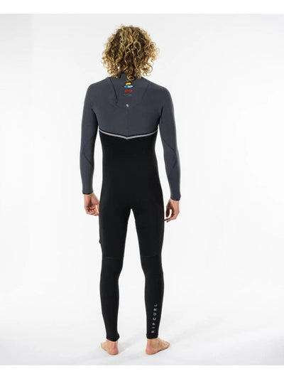 Rip Curl FlashBomb 3/2 Zip Free Wetsuit (Charcoal) Rip Curl