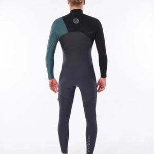 Rip Curl Flashbomb 4/3 Chest Zip Wetsuit (Green) S2AS
