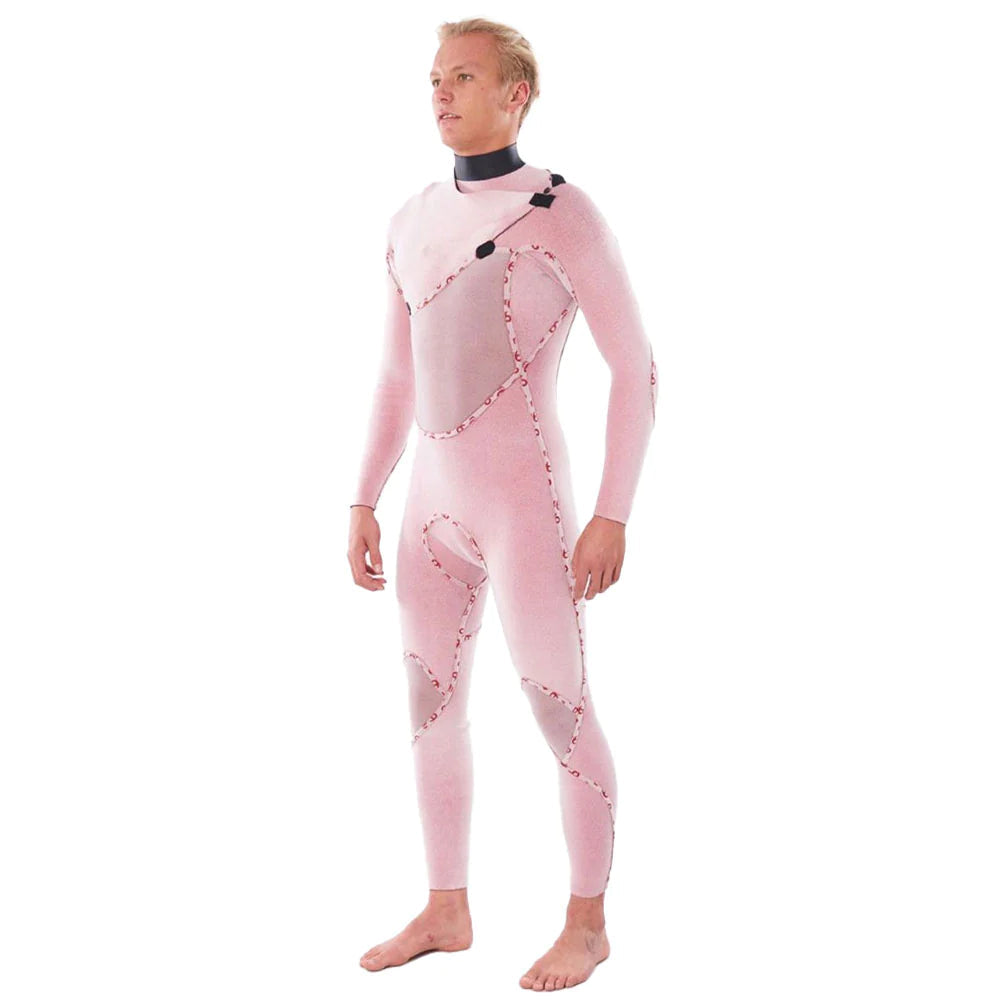 Rip Curl Flashbomb 4/3 Chest Zip Wetsuit (Muted Green) S2AS