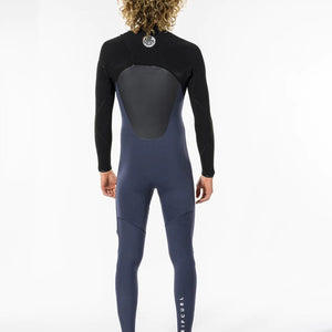 Rip Curl Flashbomb 4/3 Chest Zip Wetsuit (SLATE) S2AS