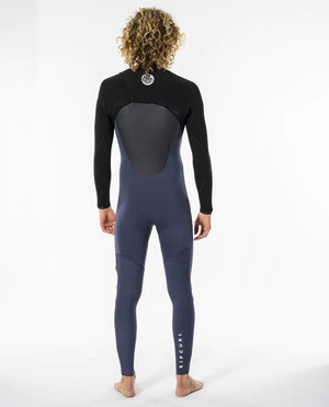 Rip Curl Flashbomb 4/3 Chest Zip Wetsuit (SLATE) S2AS