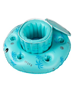 2027 Radar River Fridge Floating Cooler - Blue Palms