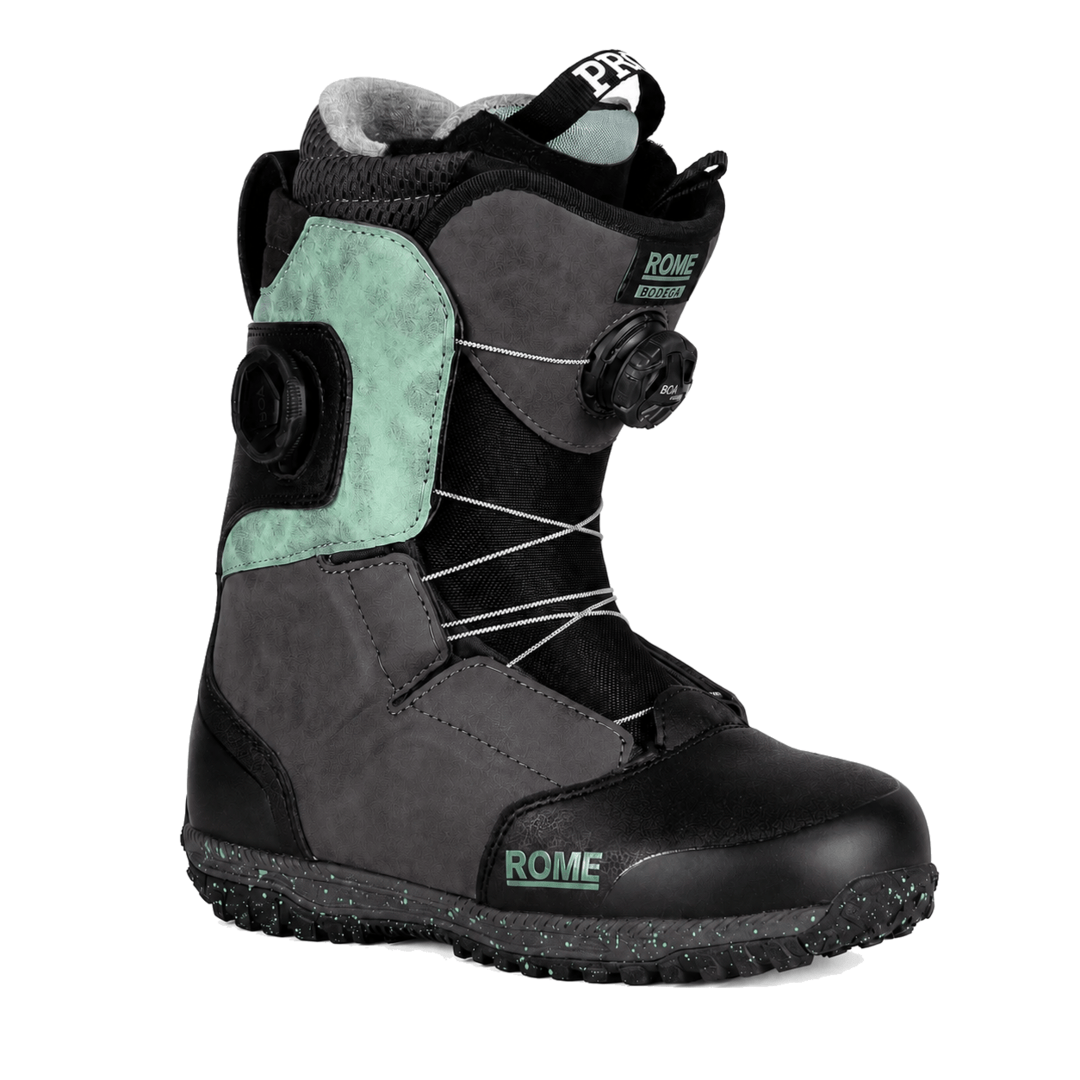 Rome Women's Bodega BOA snowboard boot – front view on white background