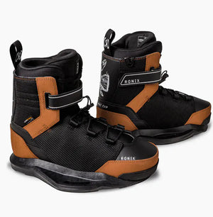 Ronix Kinetik Project Wakeboard Package 2025 + Diplomat Boots + Mystic Patrol Wakeboard Bag Surface2Air Sports
