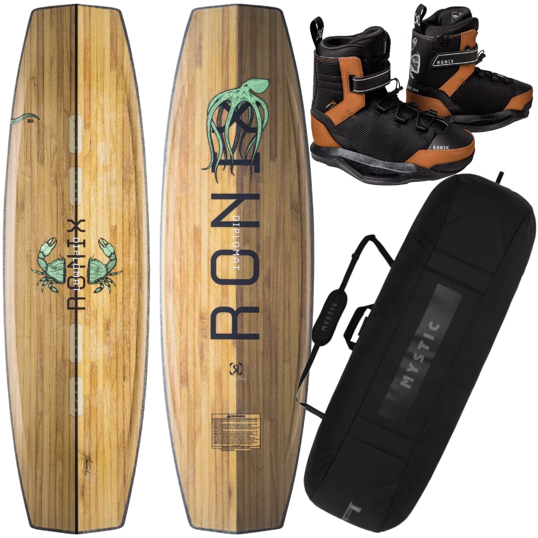 Ronix The Diplomat Wakeboard Package Surface2Air Sports