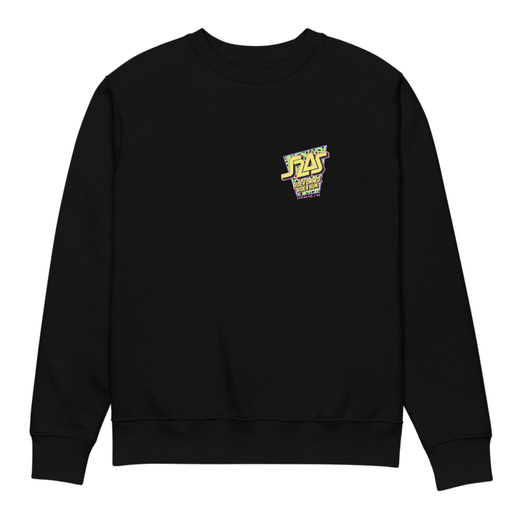 S2AS Retro Crew Jumper (Black) S2AS