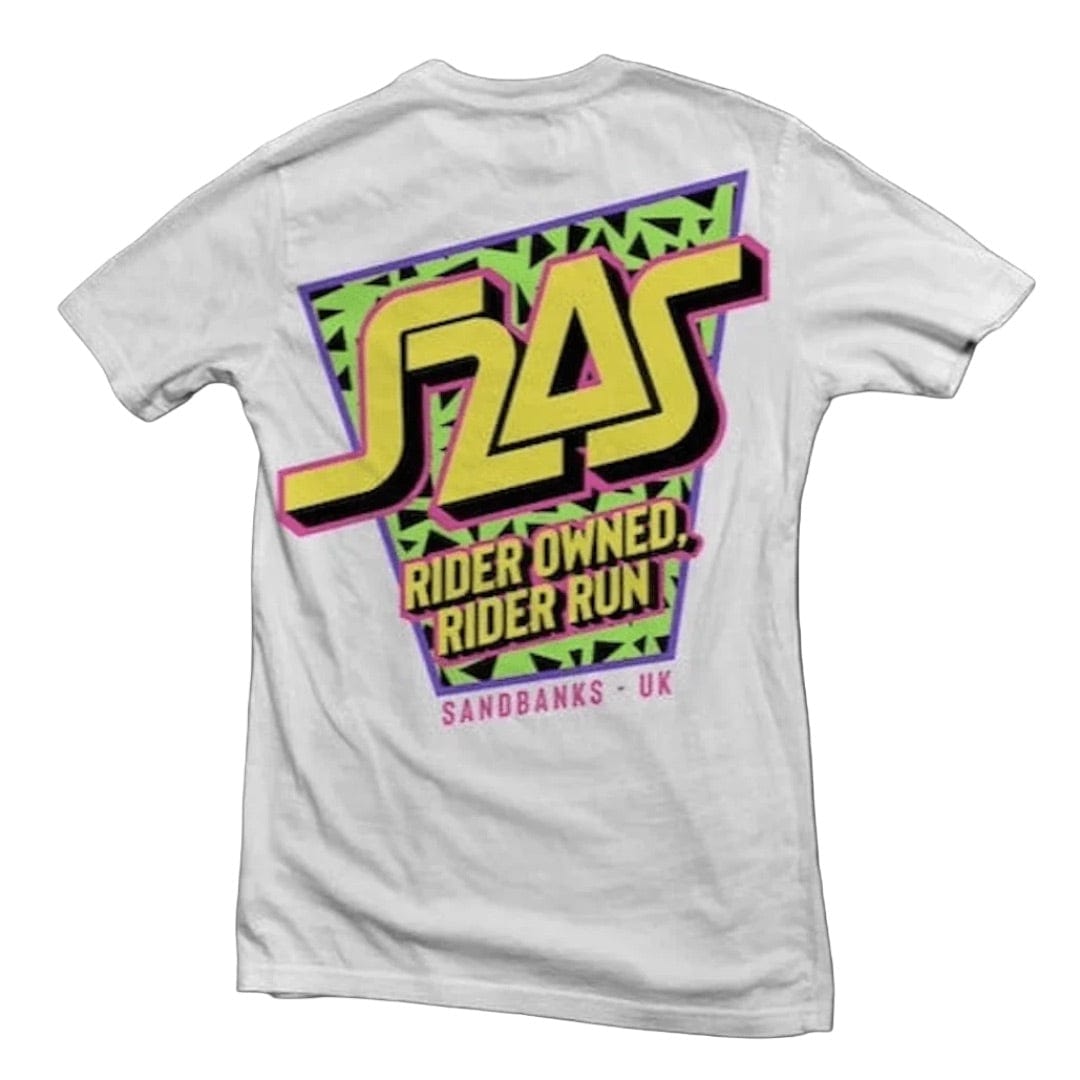 S2AS Retro T-Shirts (White) Surface2Air Sports