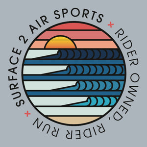 S2AS Sunset Hoodie (Powder Blue) Surface2Air Sports