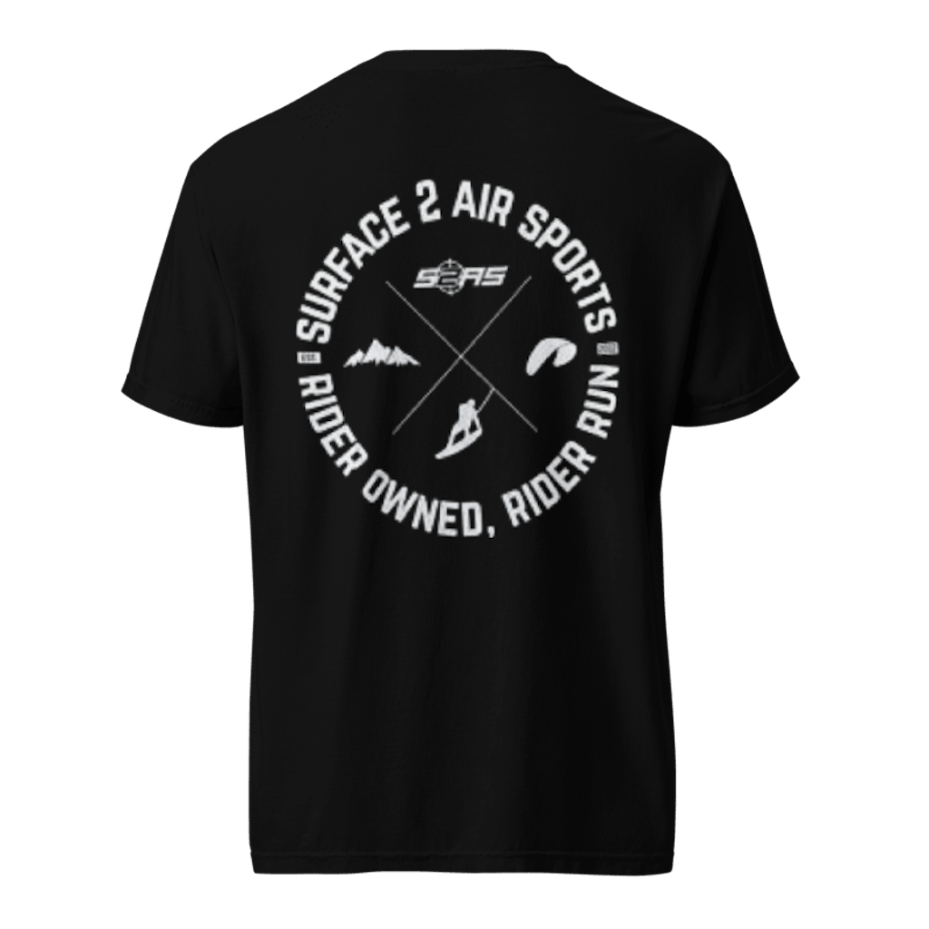 S2AS Team T-Shirts (Black) Surface2Air Sports