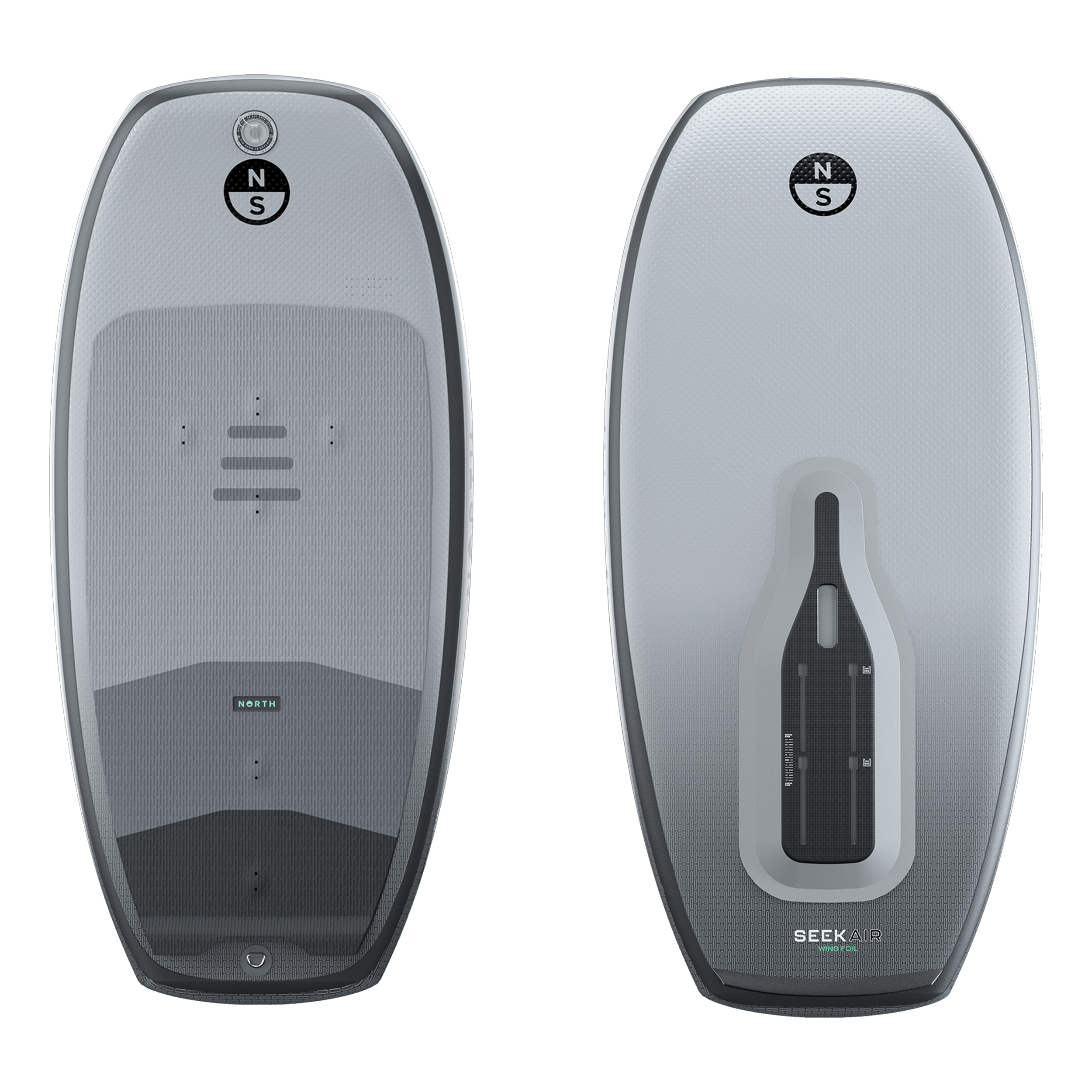 Seek Air Foil Board - Titanium - 2026 North