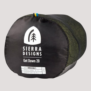 Sierra Designs Get Down 20° – Lightweight Down Sleeping Bag for 3-Season Use Sierra Designs