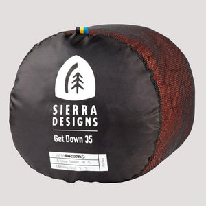 Sierra Designs Get Down 35° – Ultralight Down Sleeping Bag for Mild Nights Sierra Designs
