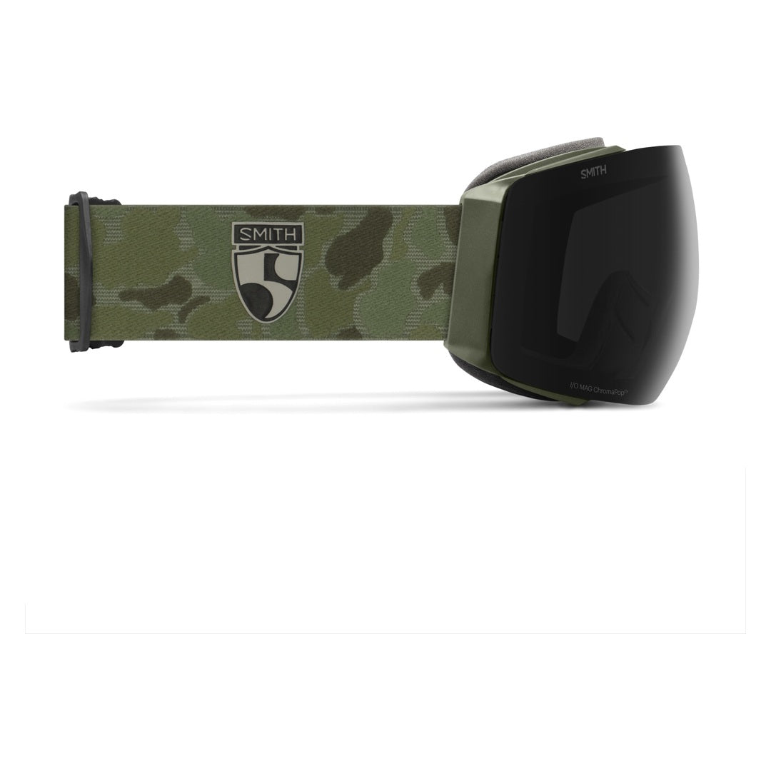 Smith I/O MAG Snow Goggles – Smith x High Fives / Sun Black – side view