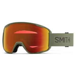 Smith Preview Snow Goggles – Fatigue Green / Everyday Red Mirror
