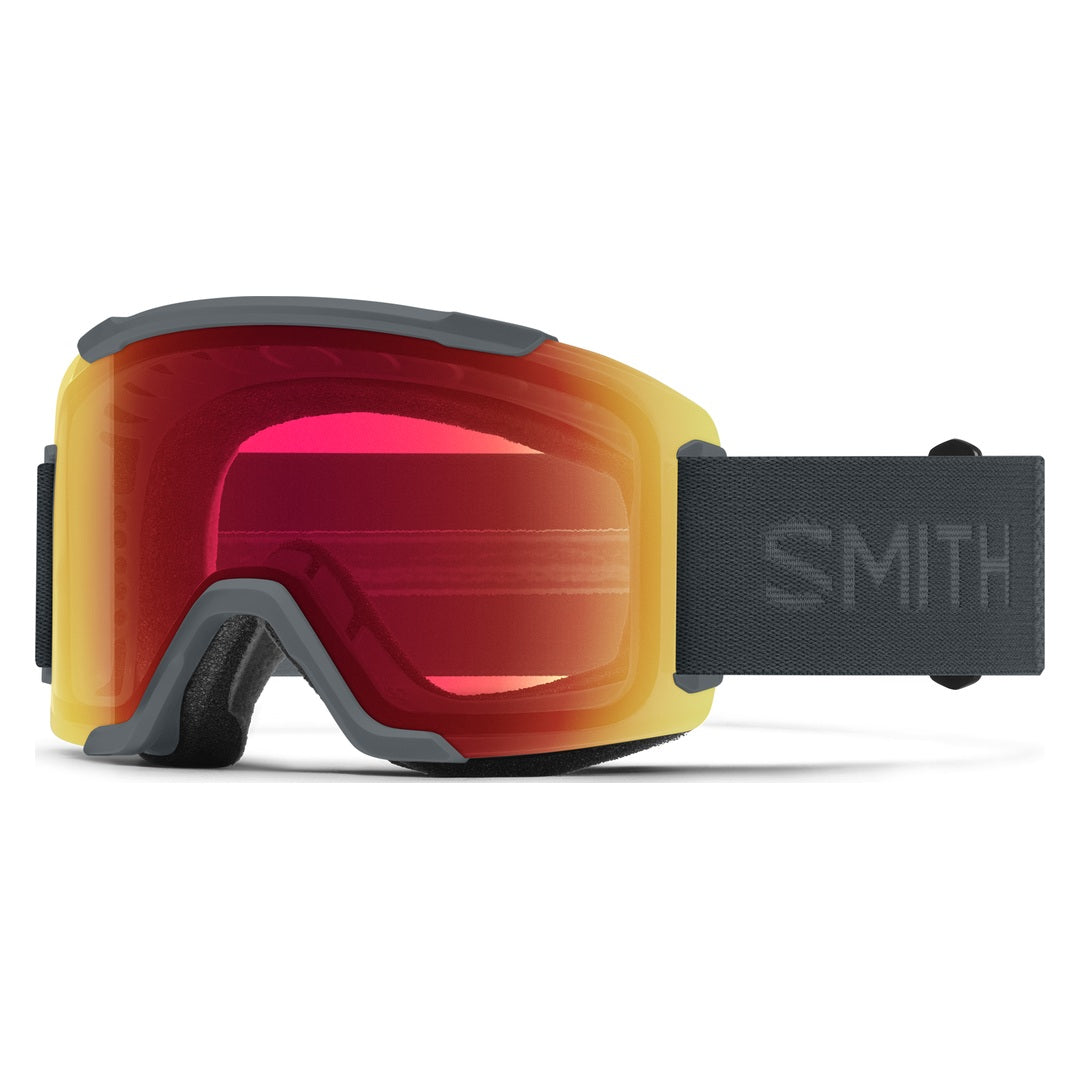 Smith Squad Snow Goggles – Slate / Photochromic Red Mirror