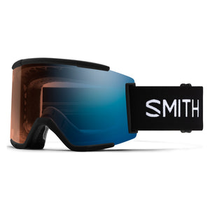 Smith Squad XL Snow Goggles – Black / Photochromic Blue Mirror