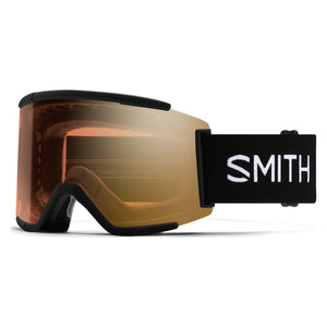 Smith Squad XL Snow Goggles – Black / Photochromic Gold Mirror