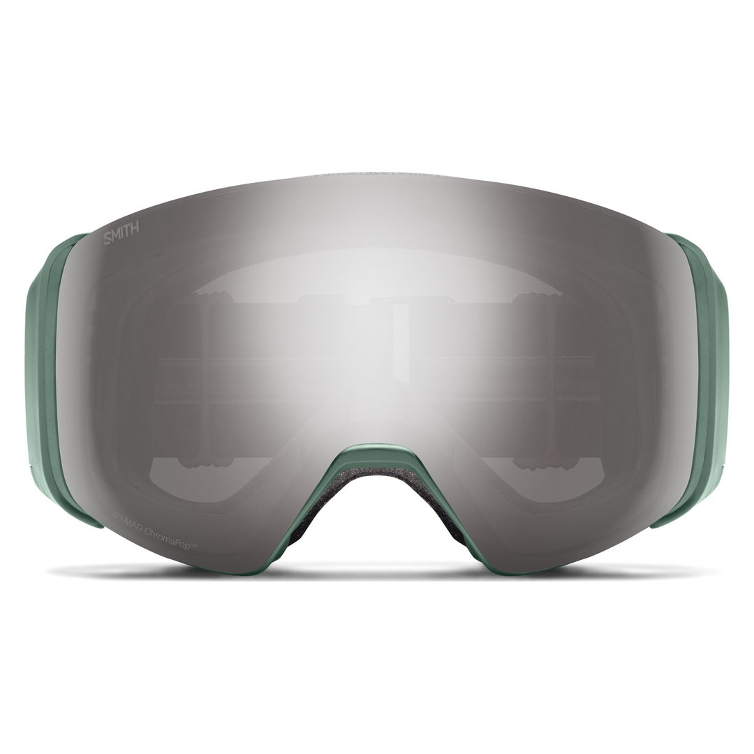 Smith 4D MAG Snow Goggles – Cactus / Sun Platinum Mirror – front view