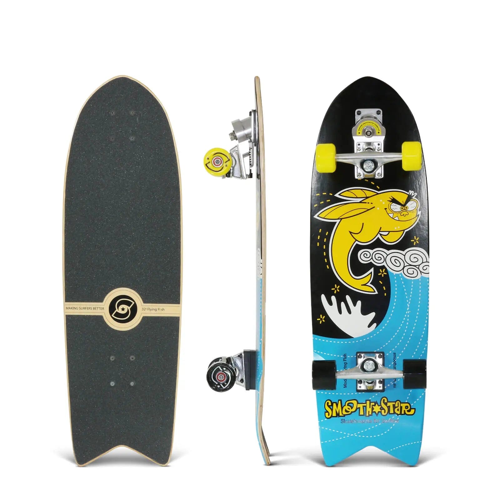 SmoothStar 32" Flying Fish (Yellow & Black) S2AS