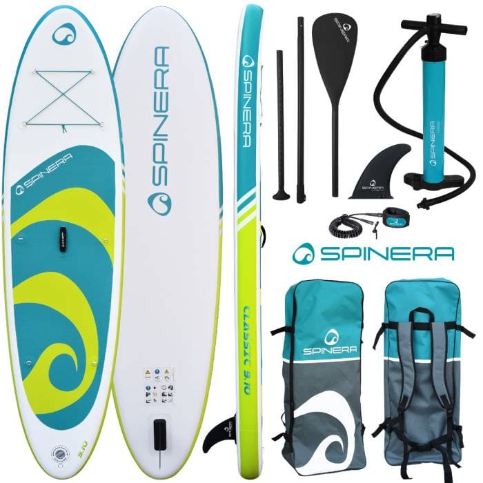 Spinera Classic 9'10" Stand Up Paddleboard Package Spinera