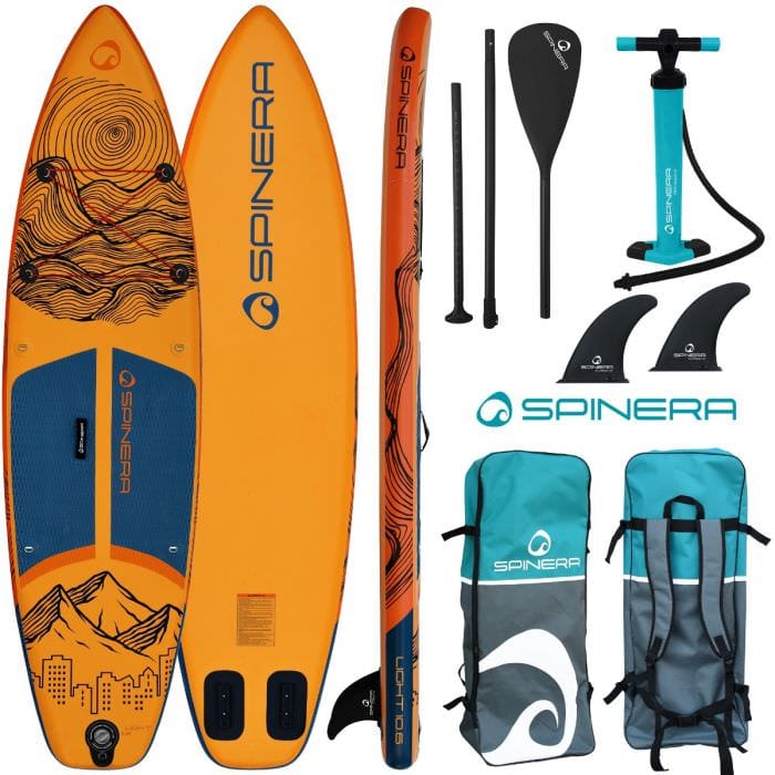 Spinera Light 10'6" Stand Up Paddleboard Package Spinera