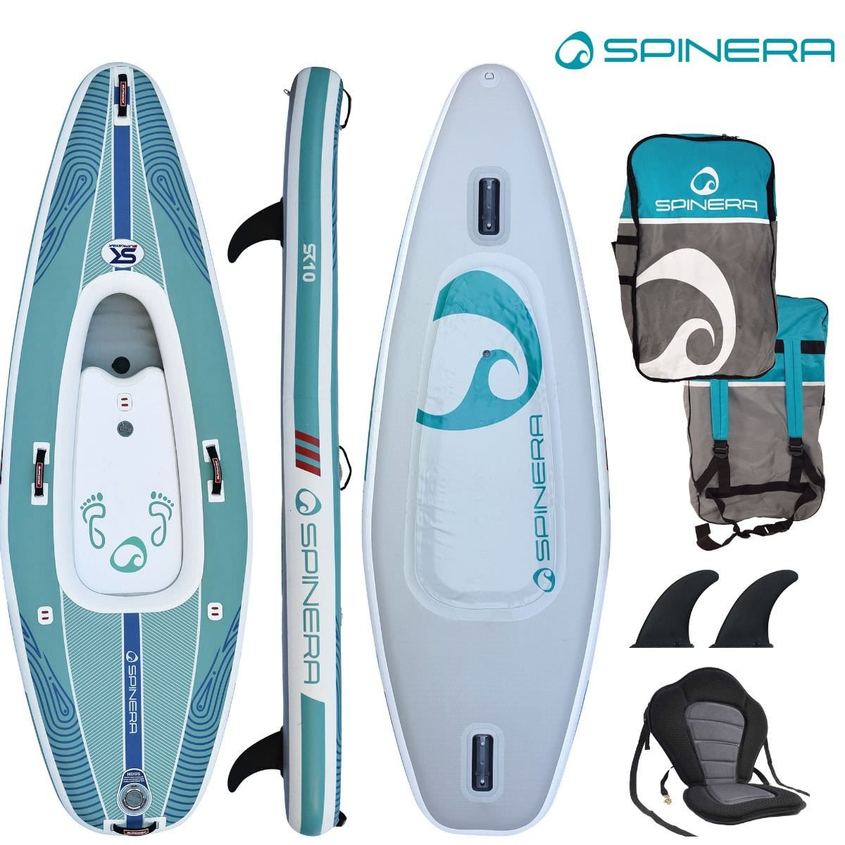 Spinera Supkayak 10'0" Stand Up Paddleboard/Kayak Spinera
