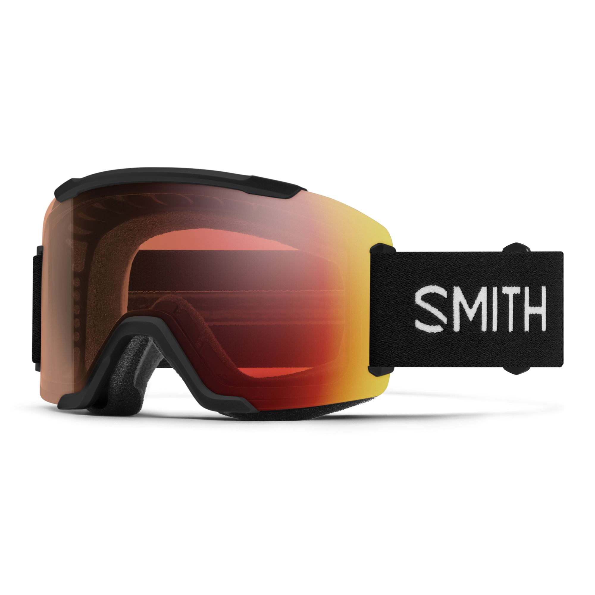 2027 Smith Squad 2 Goggles - Black Photochromic Red Mirror