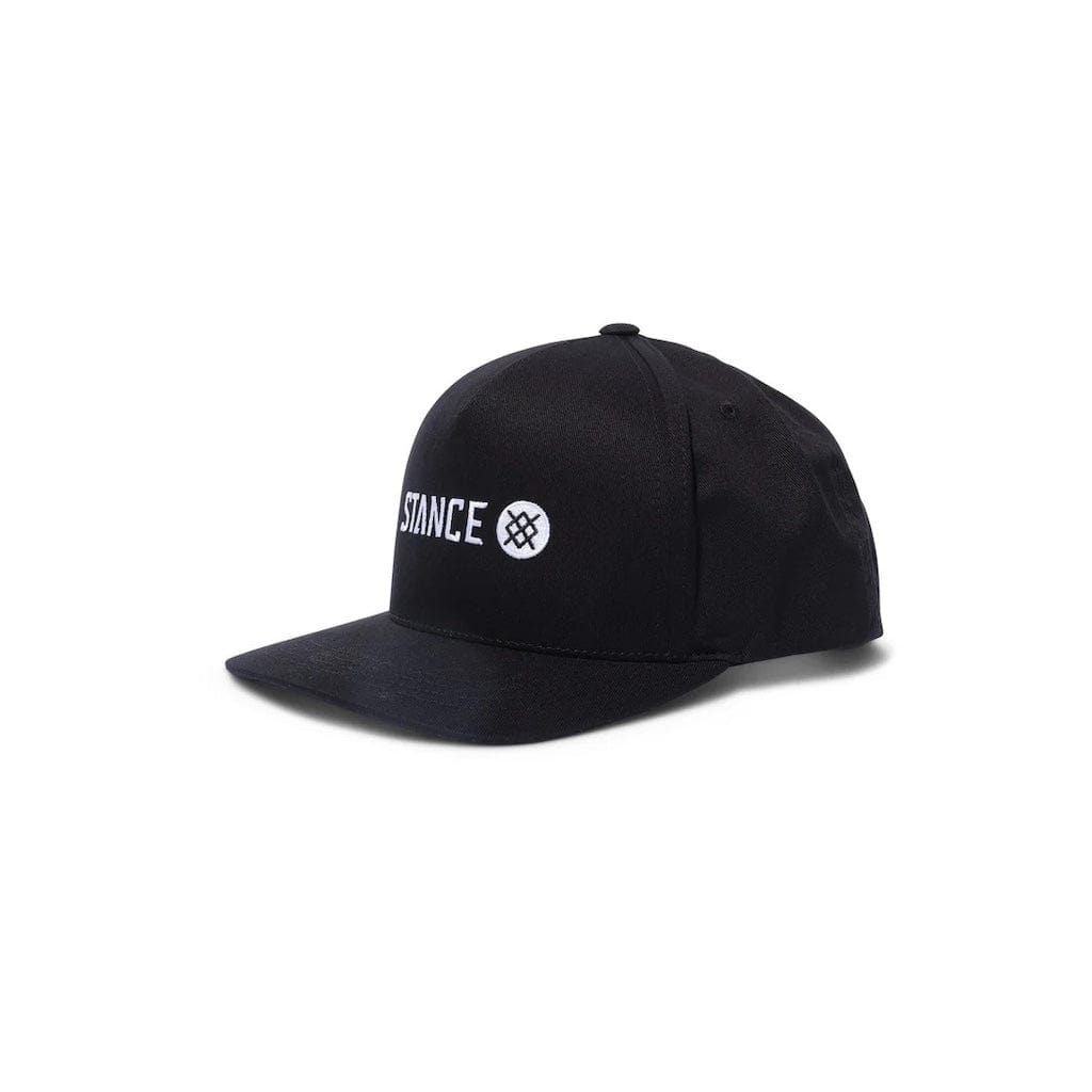 STANCE ICON SNAPBACK HAT BLACK S2AS