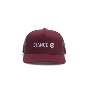 STANCE ICON TRUCKER HAT PURPLE S2AS
